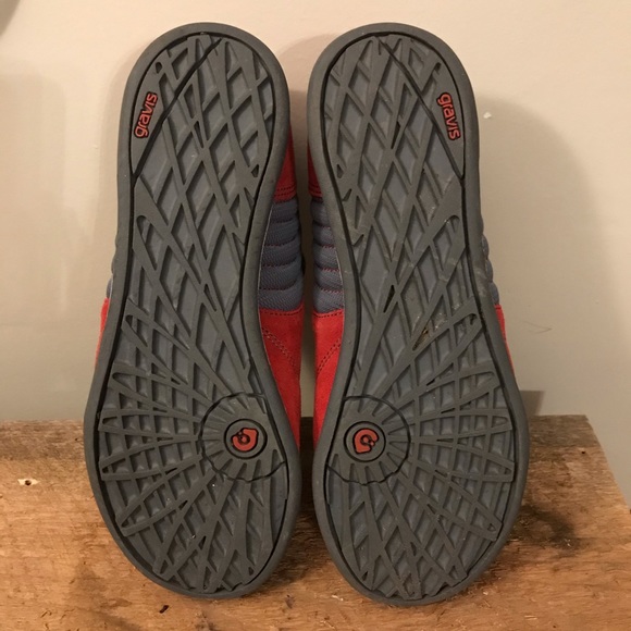 Gravis red suede sneakers - Picture 6 of 9